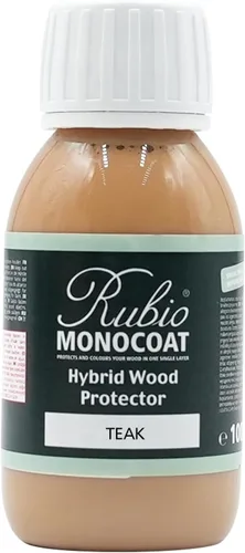 Vista 38 de Rubio Monocoat Protector de madera híbrido de 300 pies cuadrados - Chocolate Acabado de aceite de madera exterior, color y protección UV