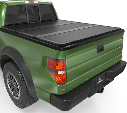 Vista 13 de YITAMOTOR Cubierta enrollable suave para caja de camioneta compatible con Ford F-150 2009-2014 de 5.5 pies Cubierta suave para caja de camioneta