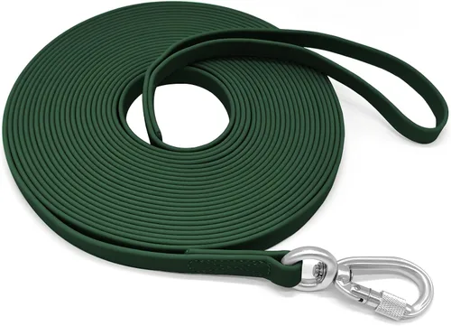Vista 10 de ZALER Correa Larga para Perro Impermeable Correas de Entrenamiento 50ft 30ft 20ft 15ft 10ft 6ft, A Prueba de Olores Correa Larga de Llamada