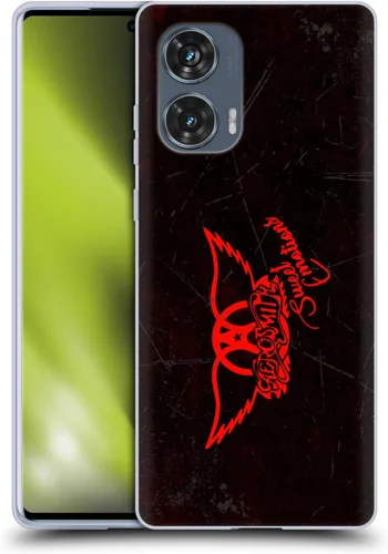Vista 14 de Head Case Designs Officially Licensed Aerosmith Back in The Saddle Again Classics Gel Case [Military Grade Protection] Compatible with Moto E7