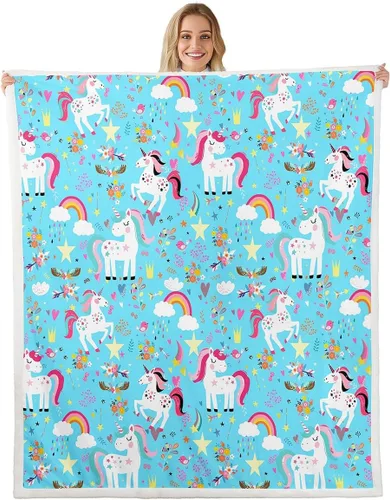 Vista 13 de Manta de perro salchicha de dibujos animados, bonita manta de felpa para decoración de sala de estar, flores de jardín en acuarela, sofá, cama