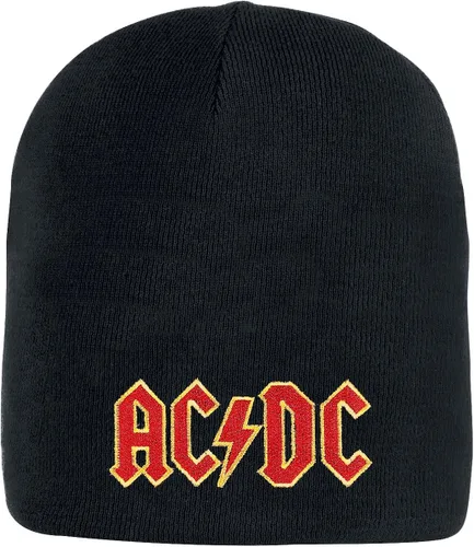 Vista 2 de ACDC Gorro con logo, Negro
