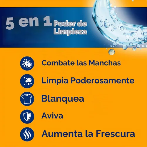 Vista 5 de ARM & HAMMER Plus OxiClean Ultra Stain Fighters - Detergente líquido para ropa Removedor de manchas para ropa, aroma a prado limpio, 74 cargas