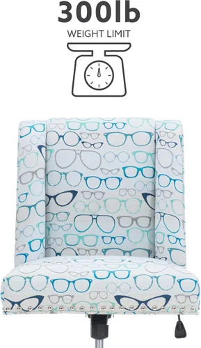 Vista 12 de Linon Home Décor Brookville - Silla de oficina, color marfil