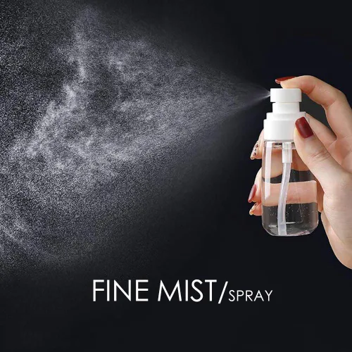 Vista 3 de Frascos plásticos del viaje de los envases aprobados de la TSA de la botella del espray de la niebla fina pequeños