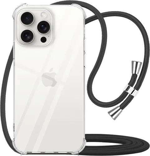 Vista 32 de para Google Pixel 6a Funda con Correa Ajustable para Cuello, Hombro y Cruzada Transparente Funda Móvil Duradera, Suave y delgada de Ajuste Perfecto