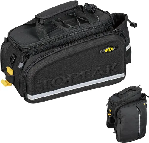 Vista 9 de Topeak MTX TrunkBag - Rear Bicycle Bag - Spacious Storage and Easy Mounting