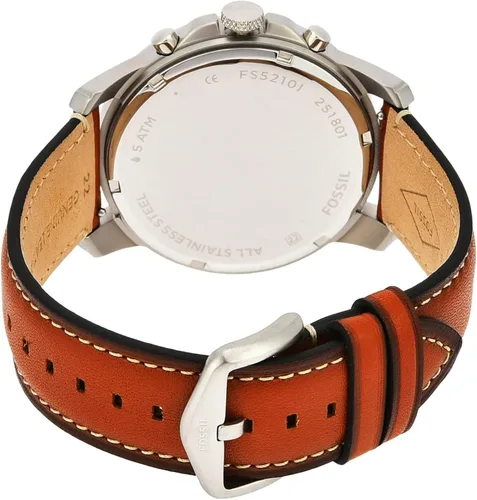 Vista 4 de Fossil Grant - Reloj cronógrafo de cuarzo de acero inoxidable para hombre Cronógrafo movimiento de cuarzo
