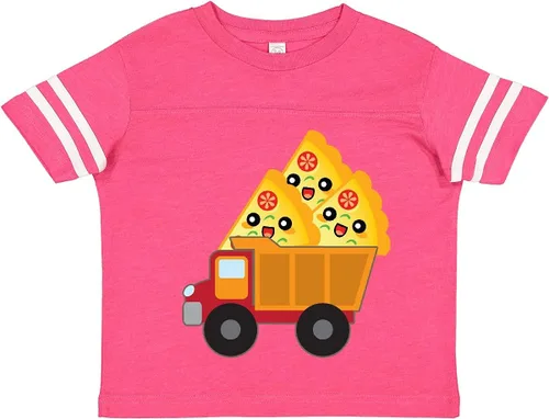 Vista 7 de inktastic Pizza Lover Food Truck Camiseta divertida para niños pequeños