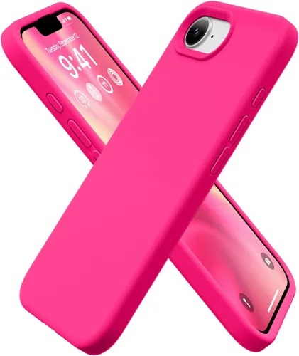 Vista 124 de GolbinBox Funda magnética para iPhone 17, compatible con MagSafe, cubierta de silicona integrada para control de cámara, funda de silicona líquida a