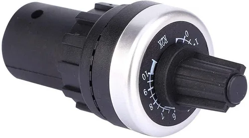 Vista 3 de Potenciómetro de montaje en panel 2K de 0.866 in para control de velocidad VFD Convertidor de frecuencia variable VSD ajustable 200 W Motor Drive