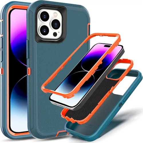 Vista 19 de Funda para iPhone 13 Pro Max y iPhone 14 Pro Max, [compatible con MagSafe] [prueba anticaídas de 10 pies] [2 protectores de pantalla de TPE]