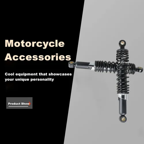 Vista 3 de 1 par de amortiguadores de 12.5 pulgadas (320mm) para motocicleta, reemplazo universal trasero para Yamaha Kawasaki Suzuki Sportster XL883 1200 Dirt