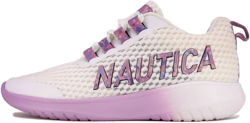 Vista 2 de Nautica - Tenis de deporte para mujer con agujetas para correr caminar casuales