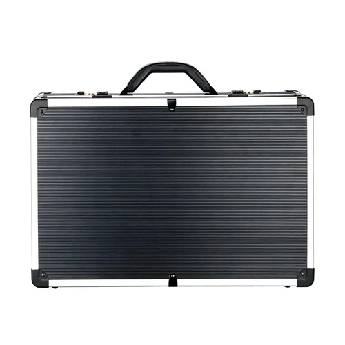 Vista 11 de TFCFL Estuche de peluquero profesional, kit de herramientas de peluquería negra, caja de herramientas portátil para estilista de viajes con Negro MM