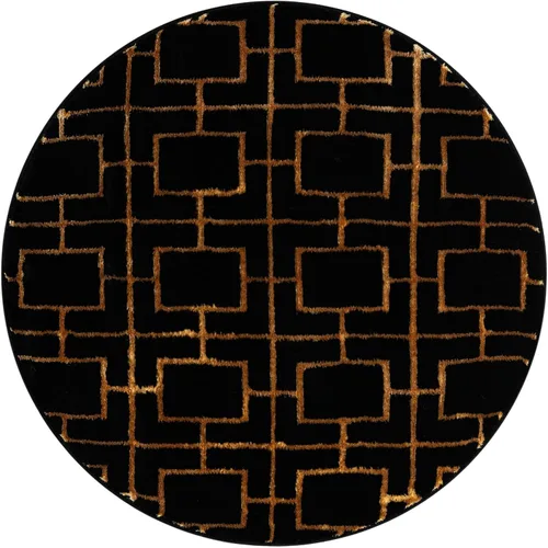 Vista 58 de Marilyn Monroe Glam Collection - Alfombra decorativa (2' x 3' 1" Rectángulo Negro y Oro)