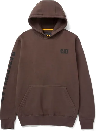 Vista 18 de CAT Workwear Sudadera con Capucha Caterpillar Trademark Banner para Hombre Negro