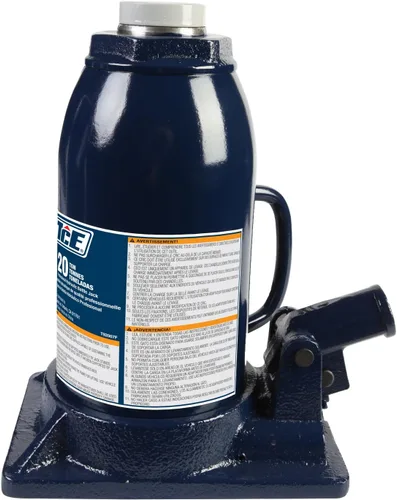 Vista 8 de TCE Gato de botella soldado hidráulico de 2 toneladas (4,000 libras), AT90203BU, azul
