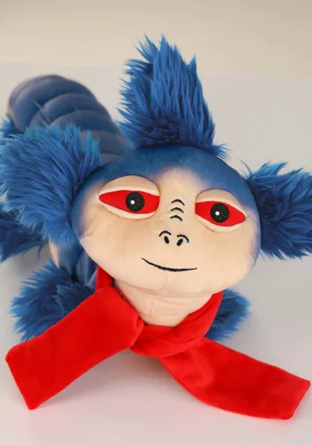 Vista 2 de Peluche Gusano de Labyrinth Multicolor