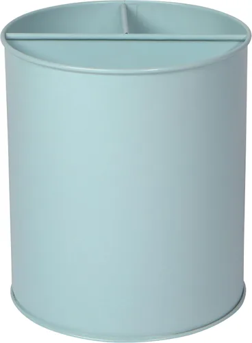 Vista 2 de Now Designs Utensilios de cocina de acero con acabado mate, blanco, 5.25x6 pulgadas