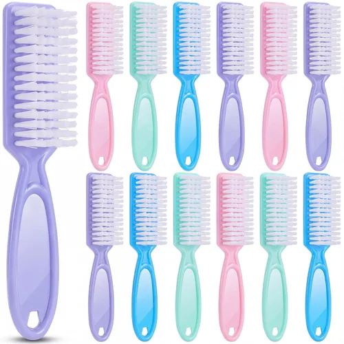 Vista 15 de Patelai 12 cepillos para cortaúñas para peluquero, color negro