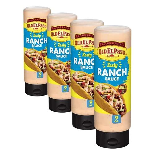 Vista 12 de Old El Paso Salsa para tacos, botella suave, exprimible, 9 onzas (paquete de 4)