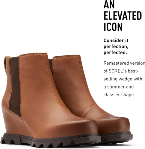 Vista 3 de Sorel Women's Extended Joan of Arctic Wedge III Chelsea Wide Boot