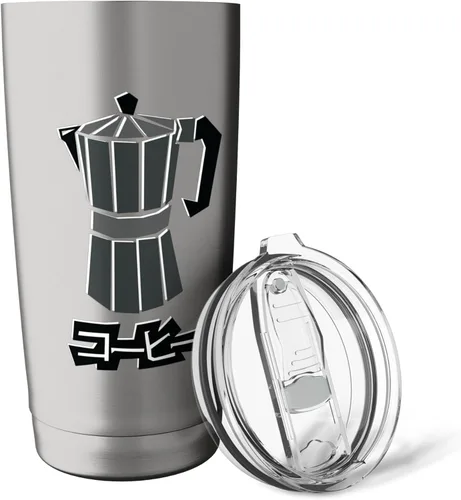 Vista 5 de Vaso aislado de acero inoxidable Japanese Coffee