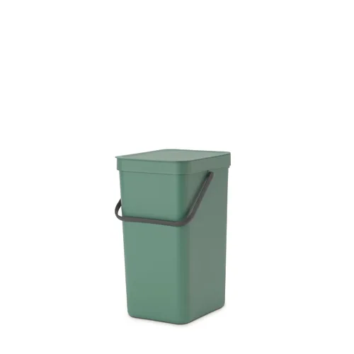 Vista 23 de Brabantia Sort & Go Recipiente de Residuos de 0.8 Galones (Verde Abeto) Cubo de Reciclaje Eficiente en Espacio con Asa, Tapa Extraíble y que