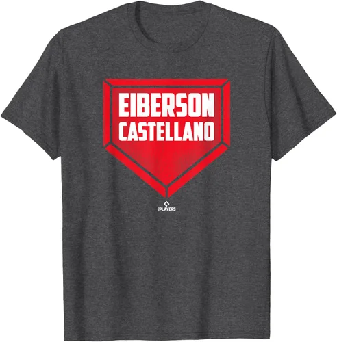 Vista 10 de Home Plate Gameday Eiberson Castellano Prospect Baseball Fan T-Shirt