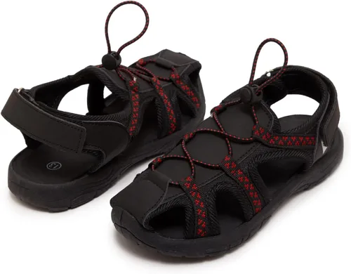 Vista 37 de Skysole Zapatos de agua para niños, resistentes sandalias anfibias con correa trasera para playa, senderismo y deportes al aire libre