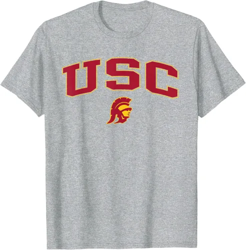Vista 7 de USC Apparel Southern Cal Trojans Classic Logo Camiseta oficial Negro