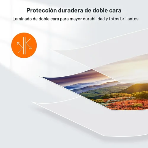 Vista 4 de Bonsaii Hojas de laminación, 100 bolsas de laminación térmica de 3 mil, 9 x 11.5 pulgadas, tamaño carta, transparentes y duraderas, adecuadas