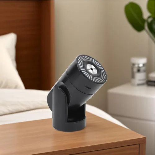 Vista 9 de Mini humidificador portátil, humidificador de aire silencioso, pequeño humidificador de niebla fría, humidificador de escritorio USB para automóvil