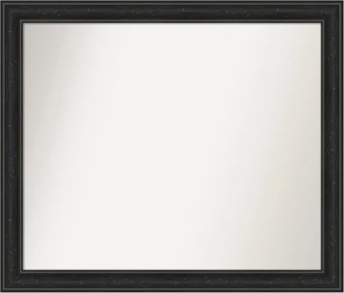 Vista 27 de Amanti Art Espejo personalizado, gran espejo de baño estrecho, espejo de pared o espejo de tocador de baño sobre el fregadero (24 x 24 pulgadas)