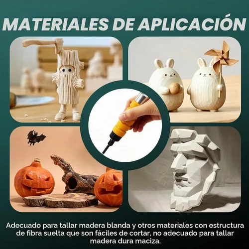 Vista 7 de Molino colgante de cincel de madera eléctrico, máquina de grabado de control de pedal para carpintería, máquina de tallar cincel de madera con mango
