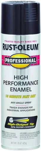 Vista 38 de Rust-Oleum 7515838 Pintura en aerosol de esmalte profesional de alto rendimiento, 14 onzas, aluminio
