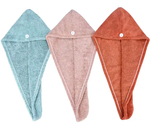 Vista 11 de HOPESHINE Toalla de ducha suave para mujer, turbante, toalla de secado para la cabeza, gran regalo para mujeres