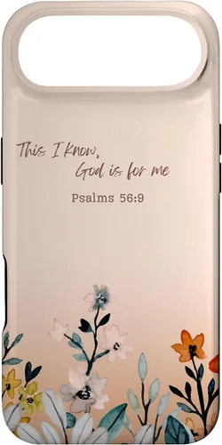 Vista 27 de Psalm 56:9 Case for iPhone 16