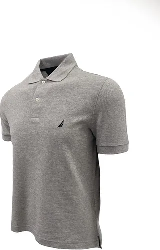 Vista 3 de Nautica Polo de piqué de algodón de manga corta para hombre