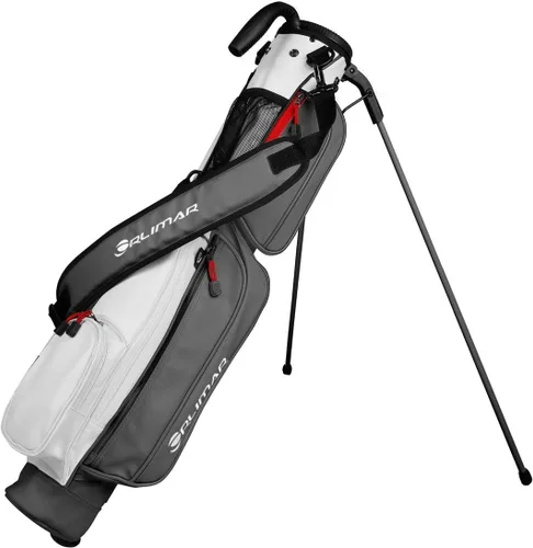 Vista 6 de Orlimar Pitch 'N Putt Elite - Bolsa de golf de piel sintética con soporte Synthetic Leather, Lightweight, Small, Carry Handle, Rain Hood Cover