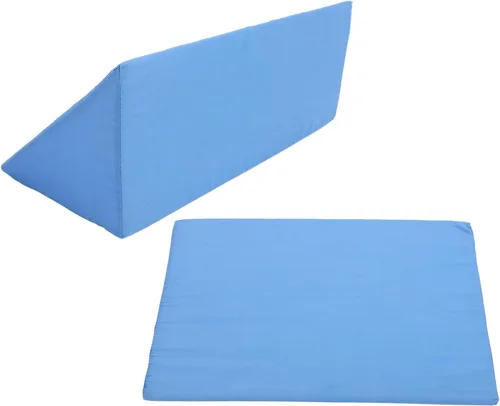 Vista 8 de Ejoyous Almohada de cuña lateral para el cuerpo, cuña de espuma triangular para cama y posicionadores corporales, almohada de cuña para dormir