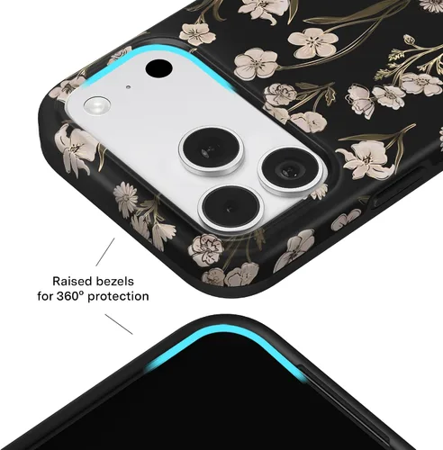 Vista 1062 de VELVET CAVIAR Funda para iPhone 15, compatible con MagSafe, probada contra caídas de 10 pies, fundas protectoras de diseño, leopardo color rosa