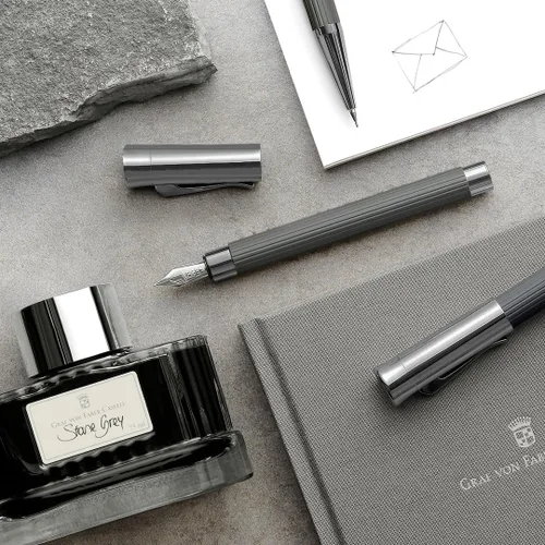 Vista 6 de FABER-CASTELL 131587 131587 - Lápiz mecánico de 0.028 in, gris piedra Tasimio