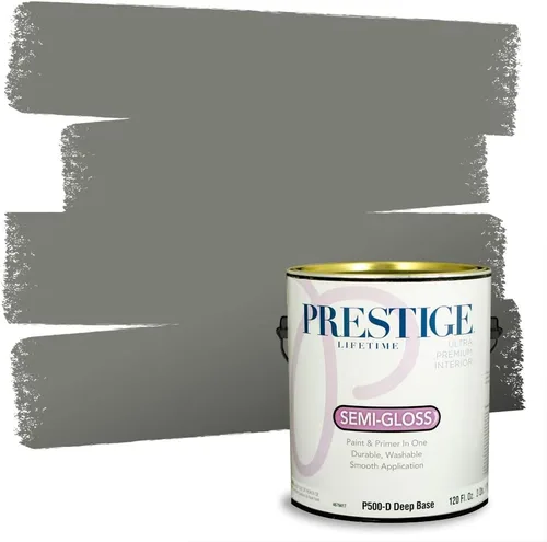 Vista 197 de Prestige Paints - 2 en 1, pintura base y pintura de exterior, P400-D-SW7053