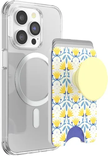Vista 16 de PopSockets Cartera adhesiva para teléfono y tarjetero con agarre, púrpura - Aura