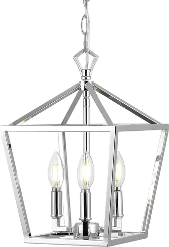 Vista 10 de JONATHAN Y JYL7601A - Lámpara de pagoda regulable y ajustable de metal LED, clásica, tradicional de estilo granja para comedor, sala de estar