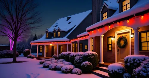 Vista 9 de Luces de Navidad Inteligentes C9 para Exteriores, 134 Pies 150 Luces LED C9 en Cadena Control por Aplicación, 105 Modos de Luz, Impermeables