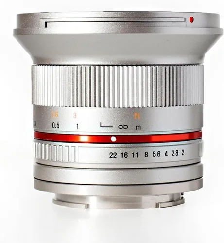 Vista 5 de Lente E-Mount Rokinon con ángulo ultramplio, de 0.47 pulgadas con longitud focal de 2.0 NCS CS