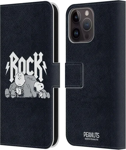 Vista 74 de Head Case Designs Funda de piel con licencia oficial de Peanuts Charlie Brown Good Grief Rock Tees compatible con Apple iPhone 11 Charlie Brown Buen